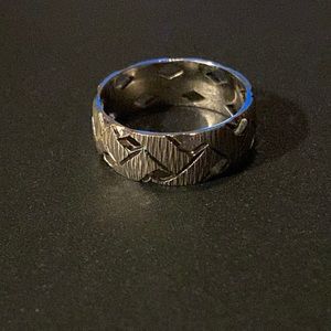 White Gold wedding band - estate